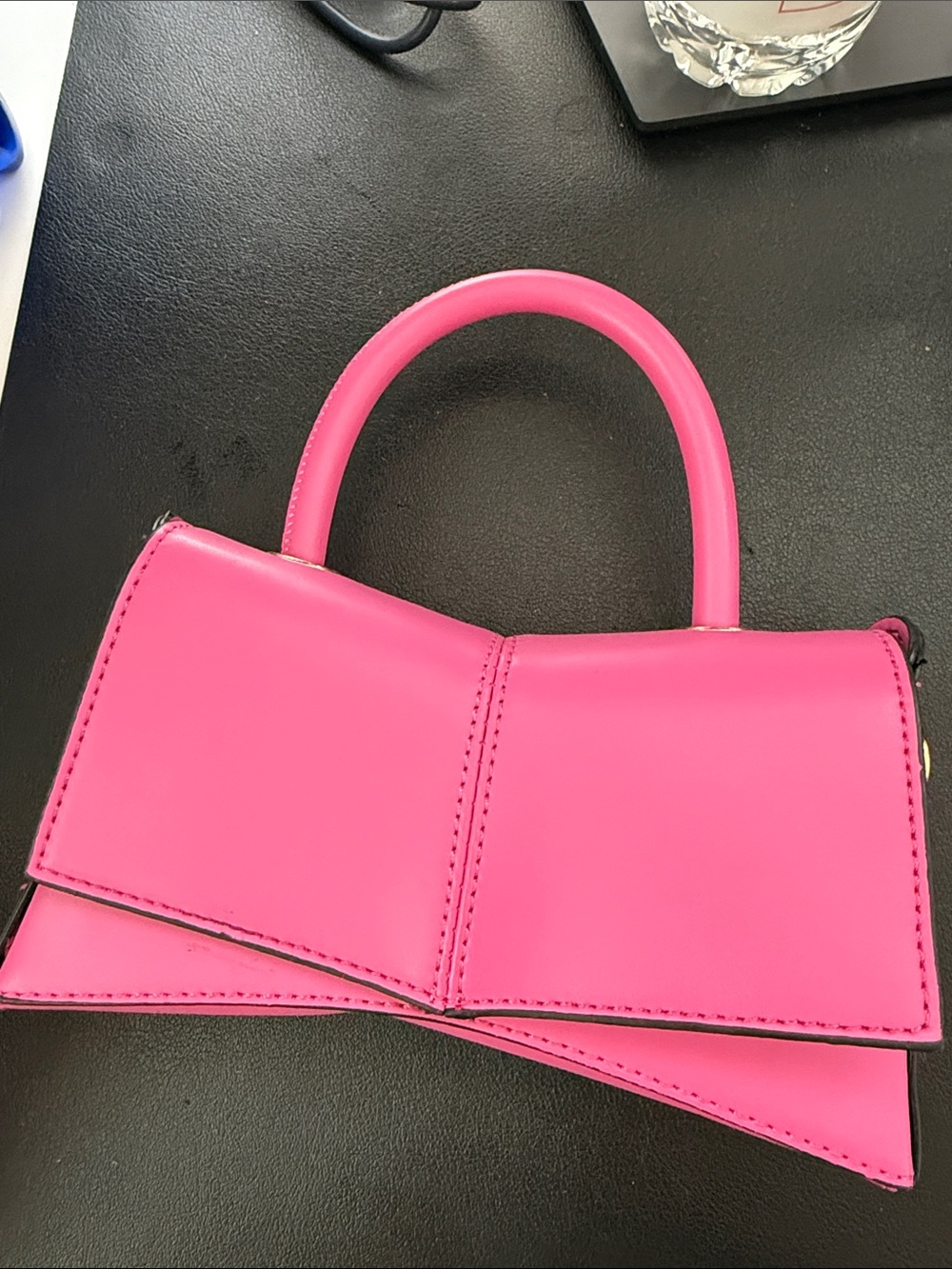 ASOS Bright Pink Mini Top-Handle Bag